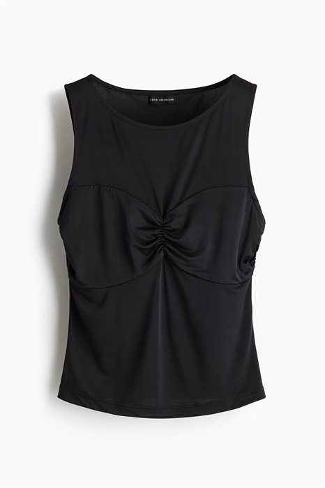 Топ со сборками из джерси Slinky 1292475002 - Фото 13716571