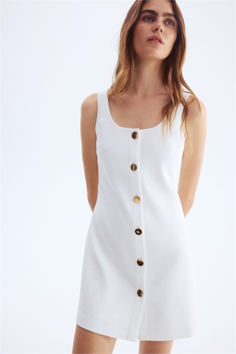 Платье на пуговицах 1301990001 - Фото 13719515