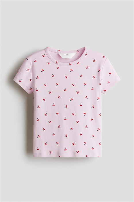 Хлопковая футболка с принтом и мотивом 1292053008 - Фото 13720564