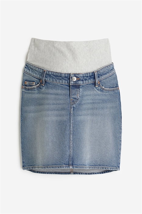 Джинсовая юбка MAMA 1120960001 - Фото 13723132