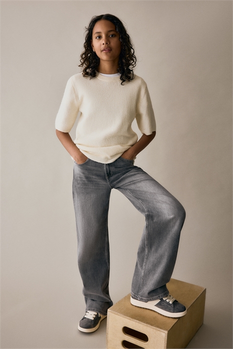 Джинсы с широкими штанинами 1165482022 - Фото 13723183