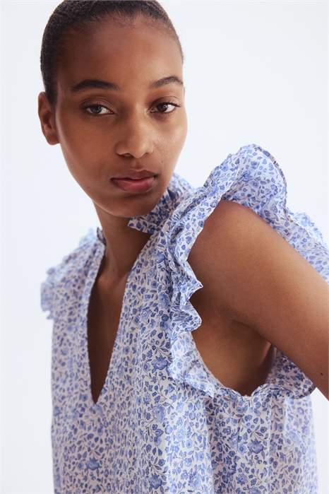 Блузка с оборками 1280449005 - Фото 13723636