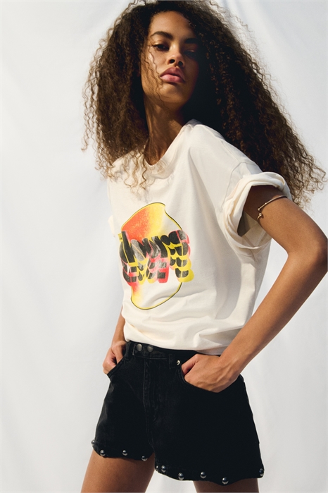 Футболка с принтом в стиле оверсайз 1296052007 - Фото 13724673