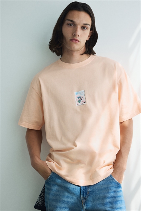 Футболка с принтом свободного кроя 1034065173 - Фото 13726211