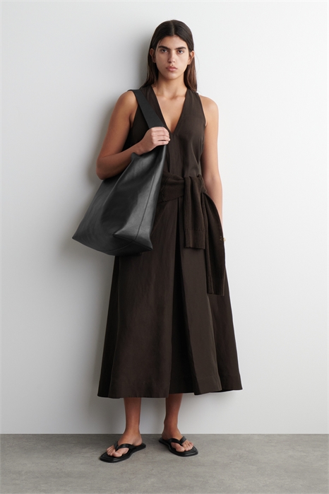 Сумка-тоут Serif из кожи 1239700001 - Фото 13734174