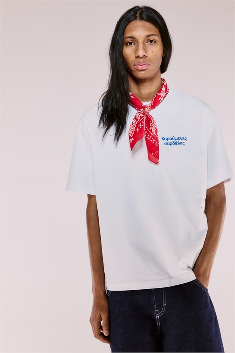 Футболка с принтом свободного кроя 0967955135 - Фото 13738398