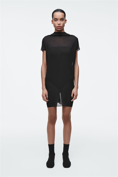 Мини-платье с драпировкой 1271471001 - Фото 13739677