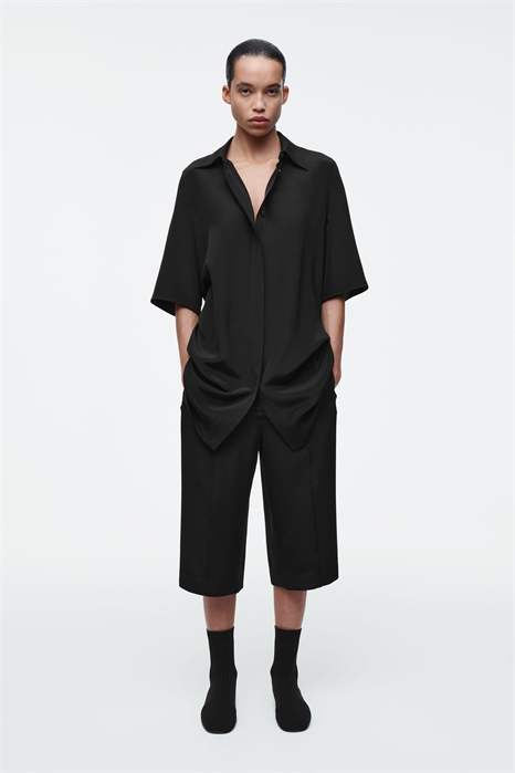 Длинные шорты из шёлка 1271475001 - Фото 13740696