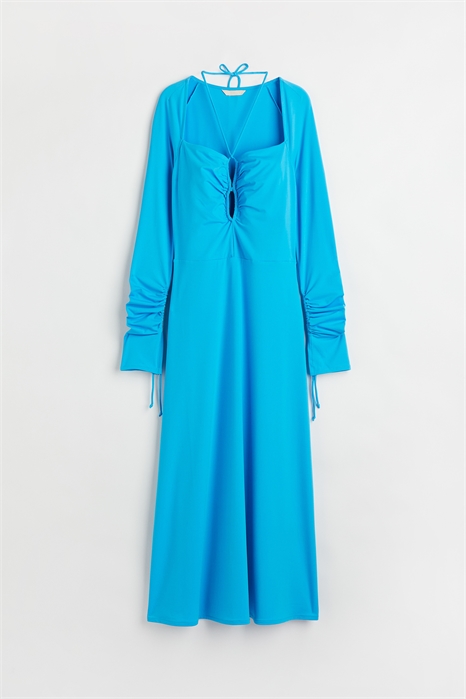 Платье с вырезом по линии талии 1062283003 - Фото 13744933