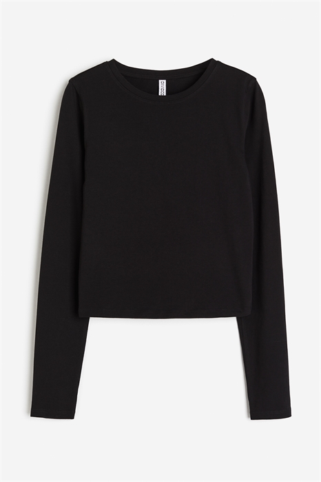 Короткая футболка из джерси 0994083001 - Фото 13748582