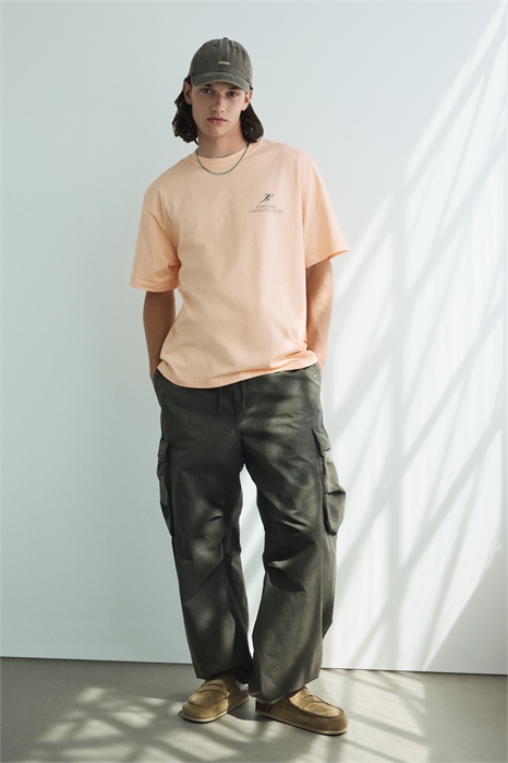 Футболка с принтом свободного кроя 1034065177 - Фото 13750296