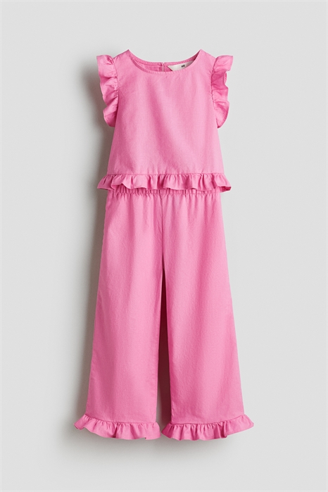 Комплект из 2 частей из льняной смеси 1290486003 - Фото 13751668