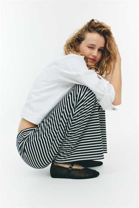 Прямые брюки со шнурком 1272565012 - Фото 13752281