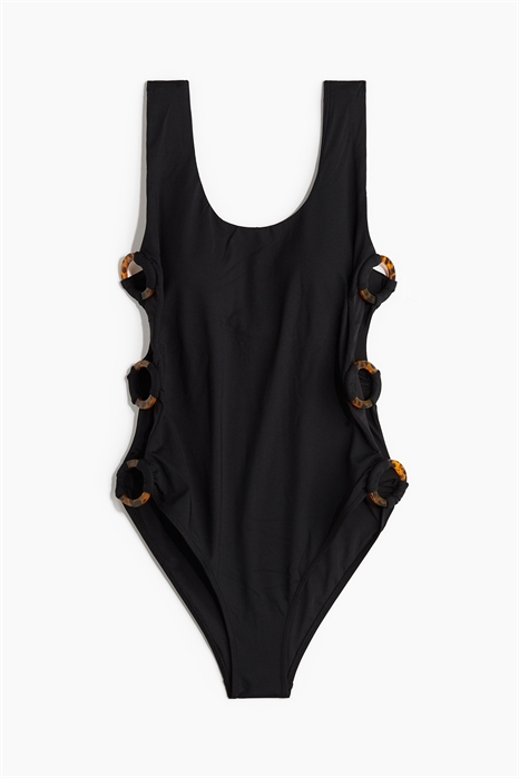 Купальник с мягкими чашечками и высокими ножками 1235409001 - Фото 13752556