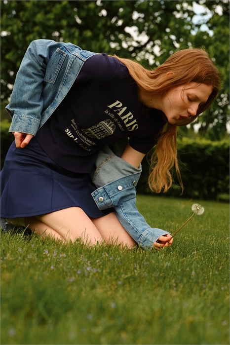 Плиссированная юбка из скубы 1294409003 - Фото 13752656