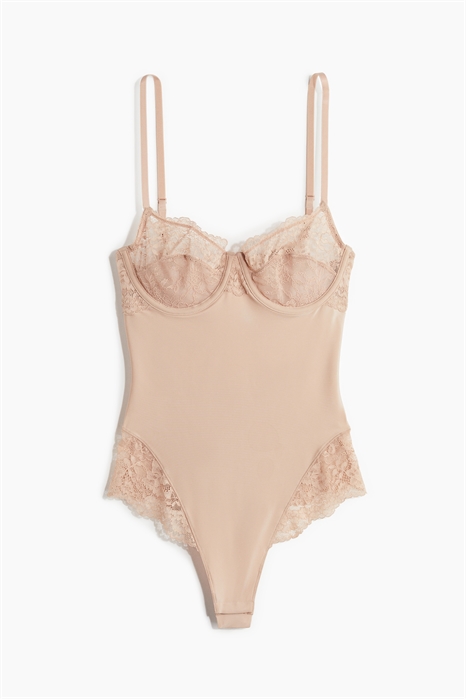 Боди из микрофибры легкой формы 1244273001 - Фото 13753247