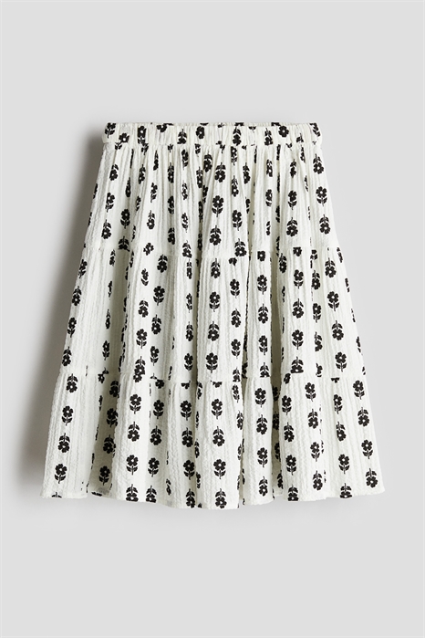 Многоярусная юбка из сирсакера 1228615001 - Фото 13753432