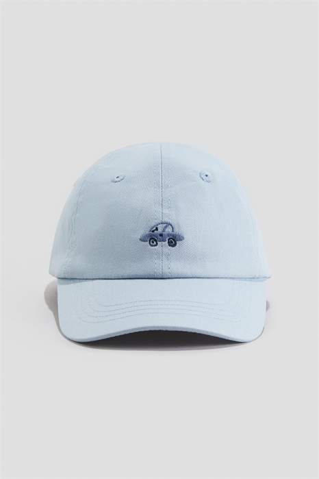 Кепка из саржи с вышитым мотивом 1261856012 - Фото 13754128