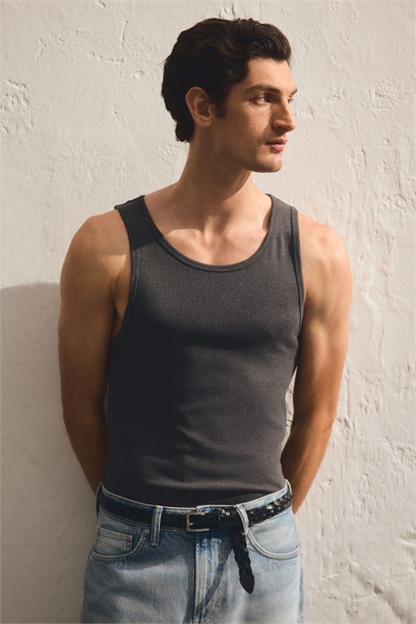 Майка трикотажная Slim Fit 1295424002 - Фото 13754655