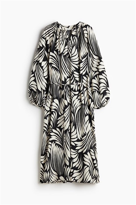 Платье с воздушными рукавами 1246321004 - Фото 13755231