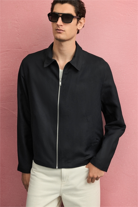 Куртка из льняного бленда Regular Fit 1289860002 - Фото 13756778