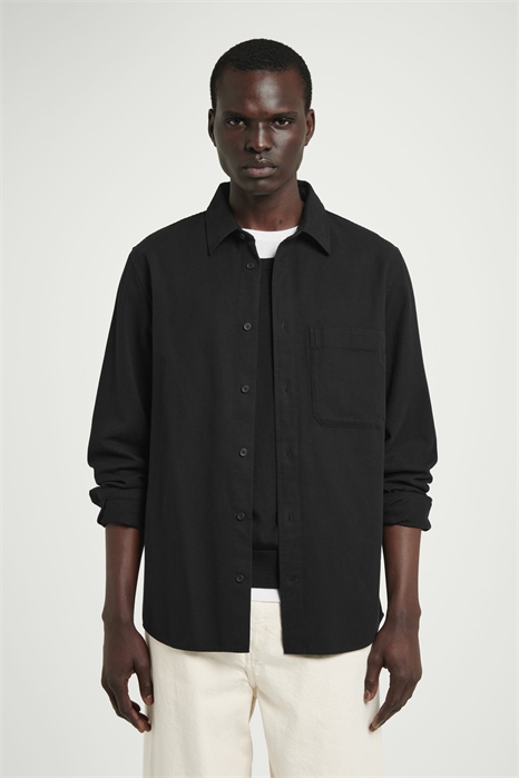 Рубашка из смеси хлопка Relaxed fit 1256067001 - Фото 13759093