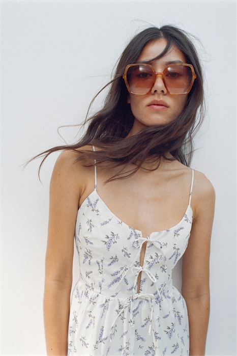 Платье из поплина с завязками 1284809006 - Фото 13760172