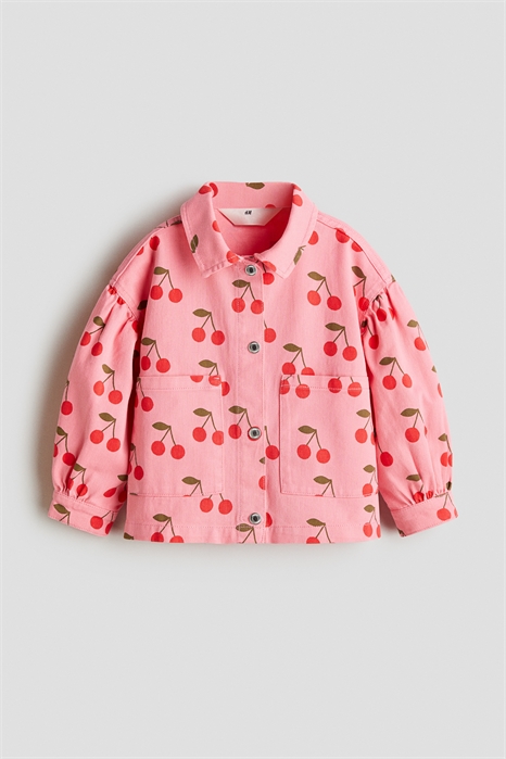 Куртка из саржи с принтом 1291309001 - Фото 13760551