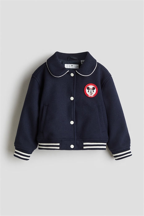 Бейсбольная куртка из войлока 1293496001 - Фото 13760763