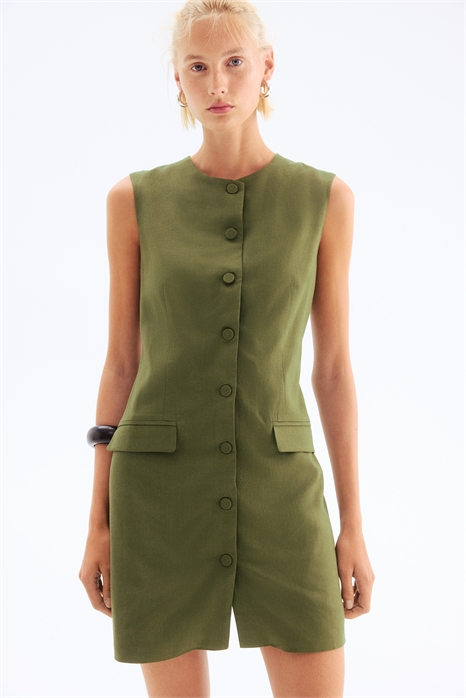 Платье с жилетом 1299868002 - Фото 13761287