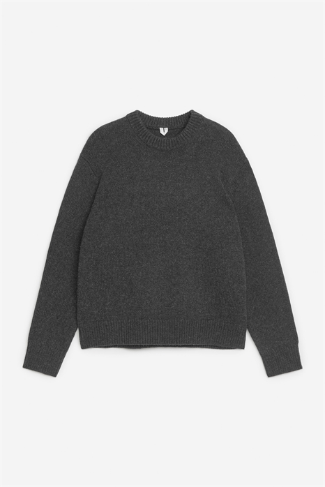 Джемпер из шерстяной смеси плотной вязки 0787330025 - Фото 13764594