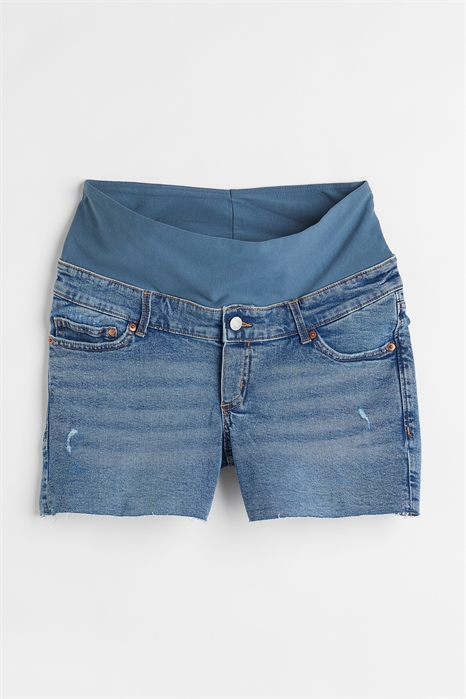 Джинсовые шорты MAMA 1042942001 - Фото 13764954