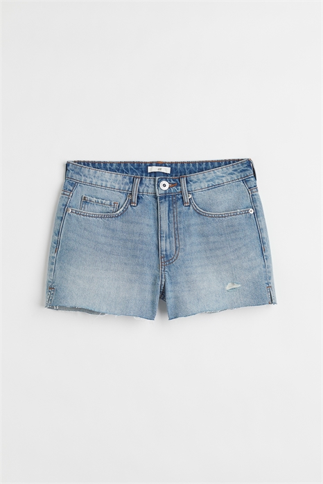 Тонкие джинсовые шорты 1078528001 - Фото 13765098