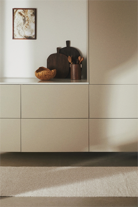 Хлопковый коврик с бахромой 1270641001 - Фото 13771073