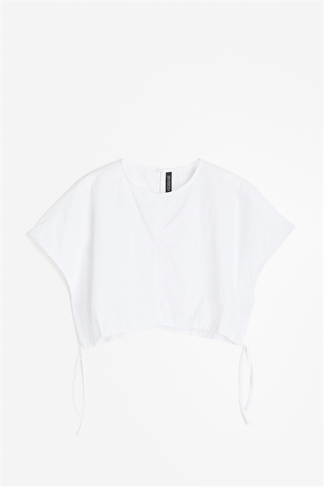 Короткий топ с завязками 1218152001 - Фото 13772797