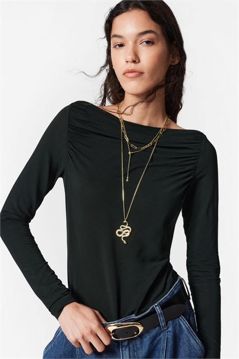 Топ с драпированным вырезом 1254373003 - Фото 13774515