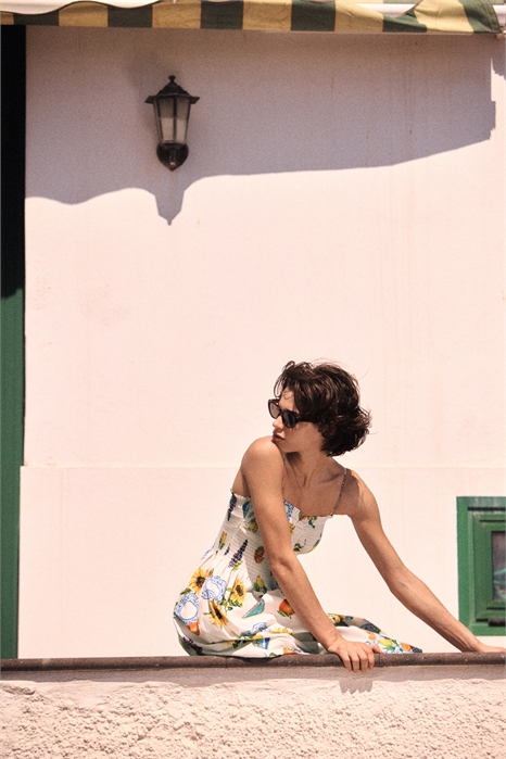 Платье с платочной вставкой 1217947012 - Фото 13778910