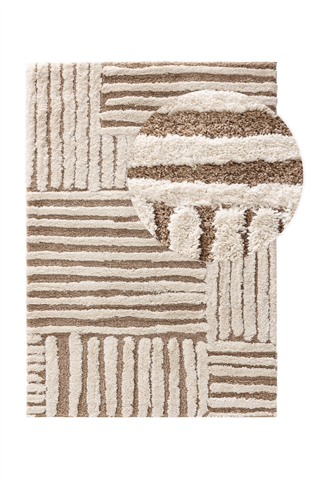 Ковер с высоким ворсом Tibo 1217503001 - Фото 13780246