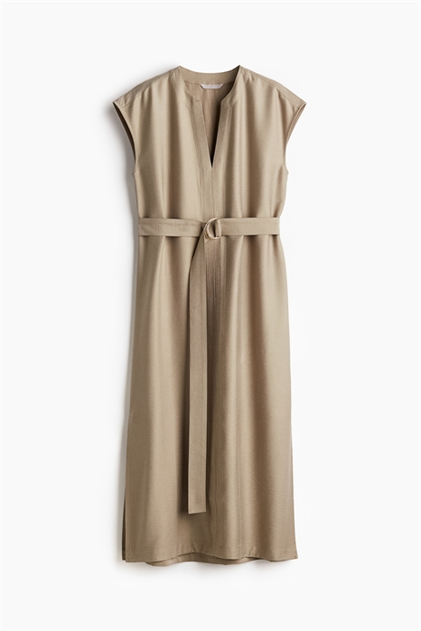 Платье-миди с поясом 1242267001 - Фото 13780662