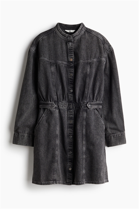 Джинсовое платье с длинными рукавами 1239885002 - Фото 13780744