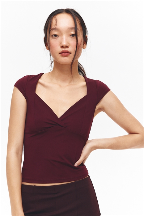 Топ с капюшоном на рукавах 1301402003 - Фото 13781025