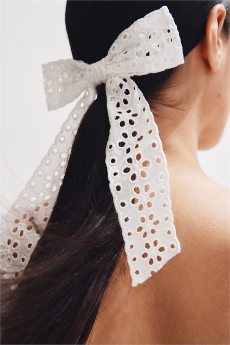 Заколка для волос с бантом Broderie anglaise 1292371004 - Фото 13781314