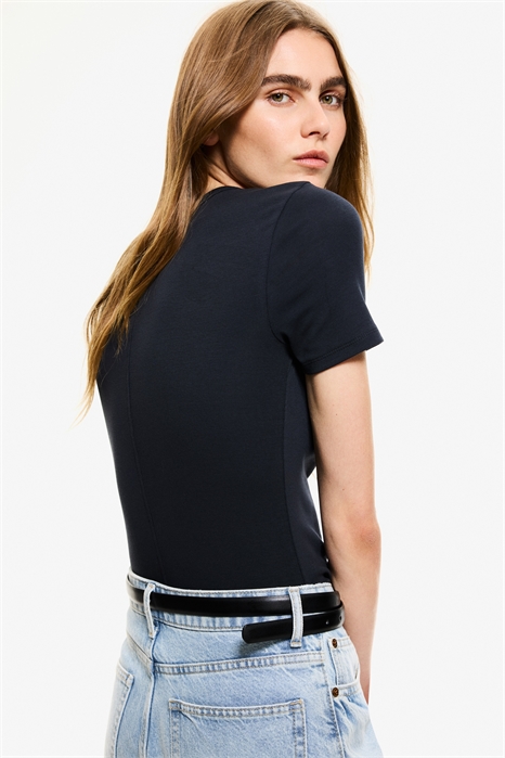 Облегающая футболка 1300635006 - Фото 13781379