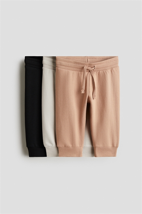 Хлопковые джоггеры 3 шт. 1088055017 - Фото 13782701