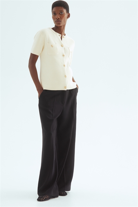 MAMA Кардиган с ребристой вязкой 1288632001 - Фото 13784313