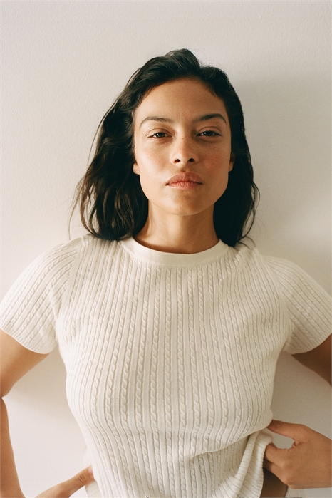 Топ из кабельного трикотажа 1294062002 - Фото 13784822