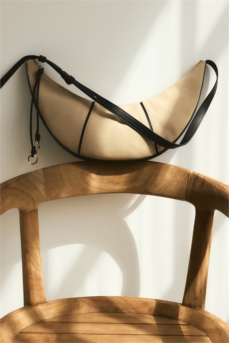 Изогнутая сумка через плечо 1294686001 - Фото 13784900