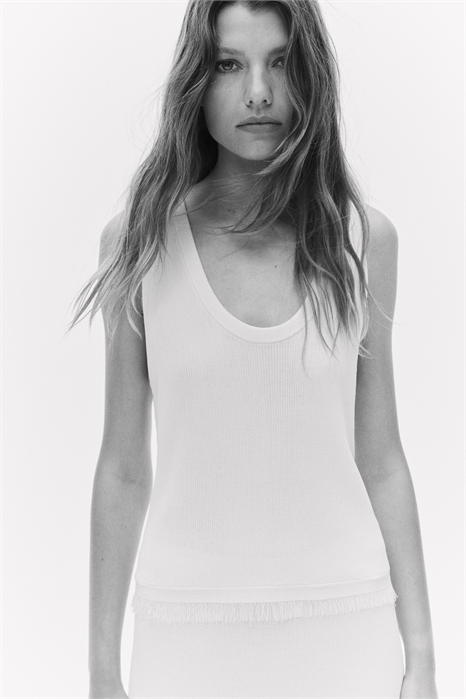 Майка с бахромой 1296659001 - Фото 13785086