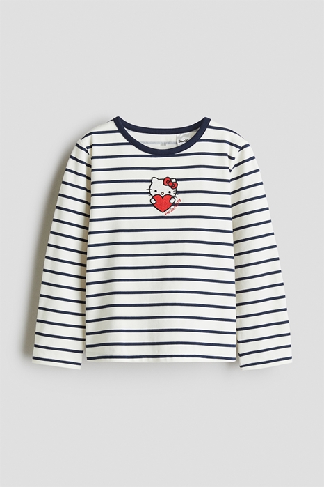 Хлопковая рубашка с длинными рукавами 1304695001 - Фото 13785539