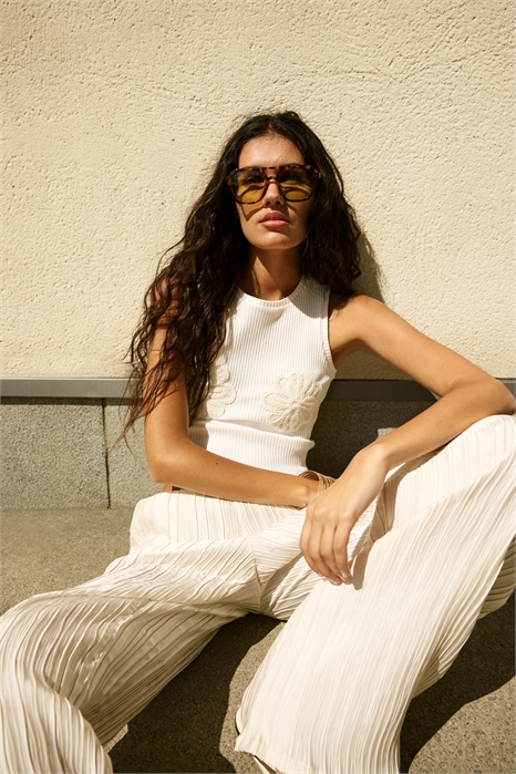 Кроп-топ с аппликацией 1308406001 - Фото 13785622